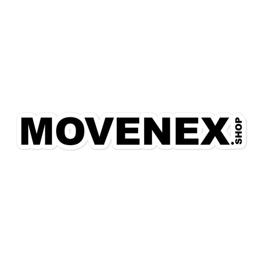 Autocollant Movenex.shop couleur noir - Movenex