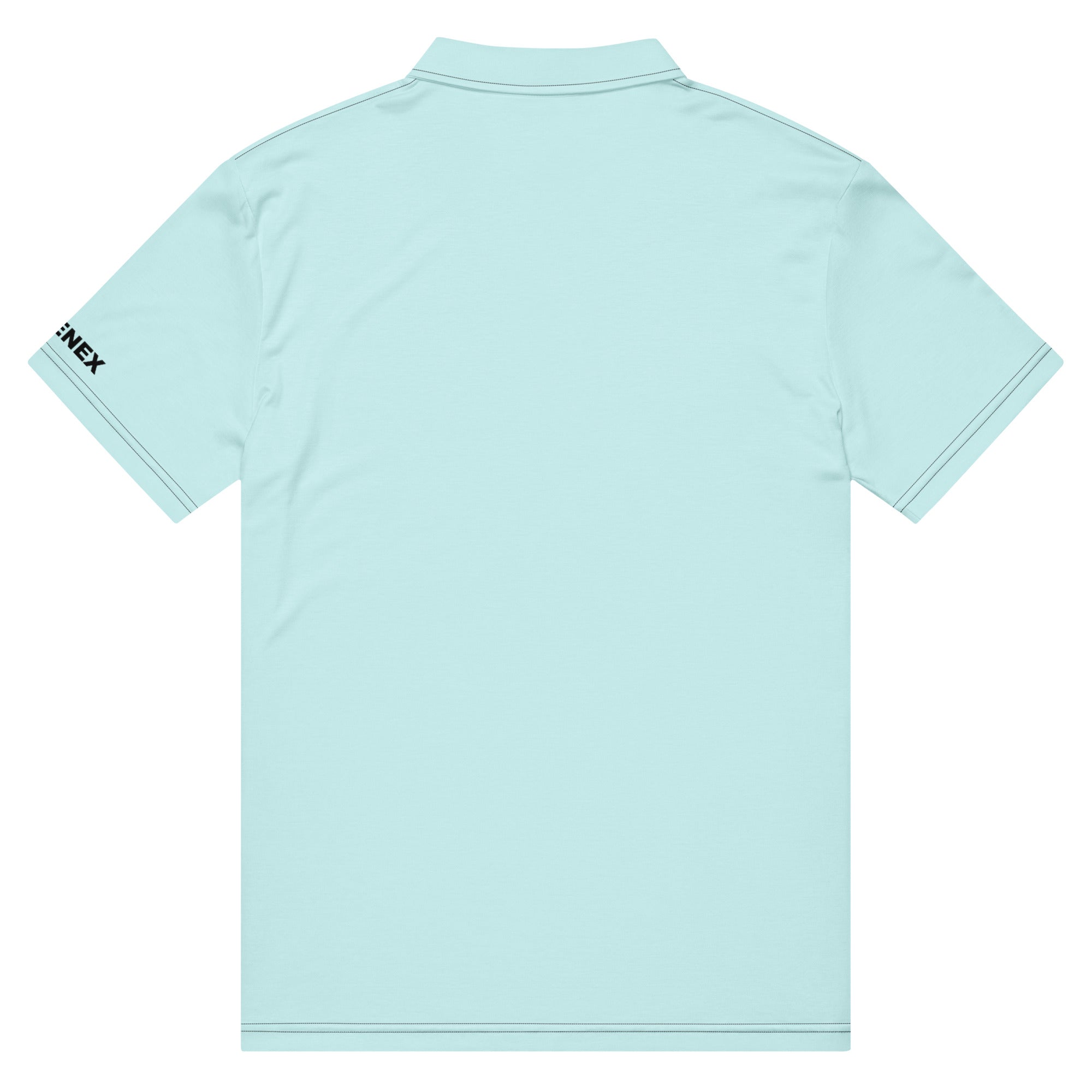Polo Movenex cintré couleur bleu clair - Movenex