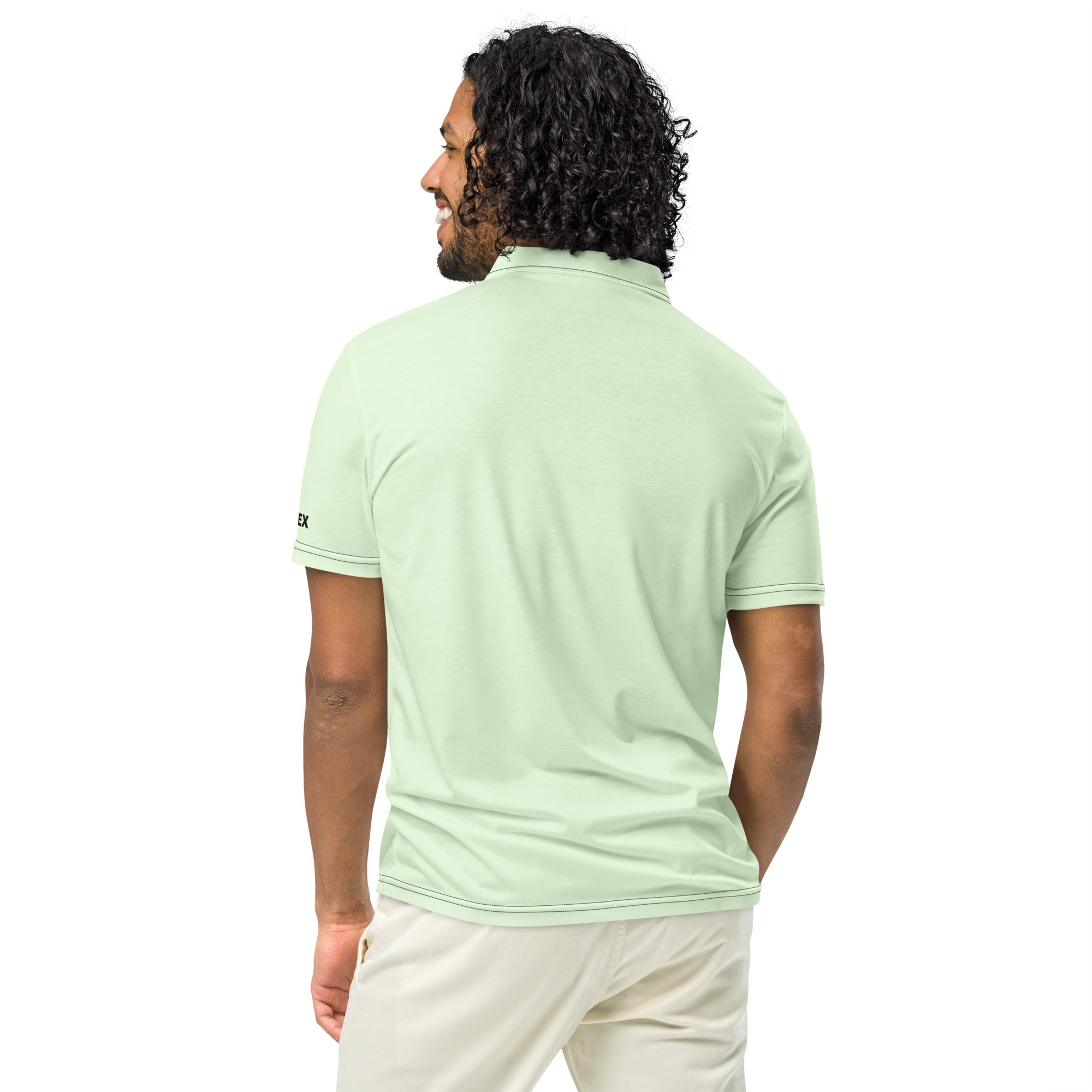 Polo Movenex cintré couleur vert clair - Movenex