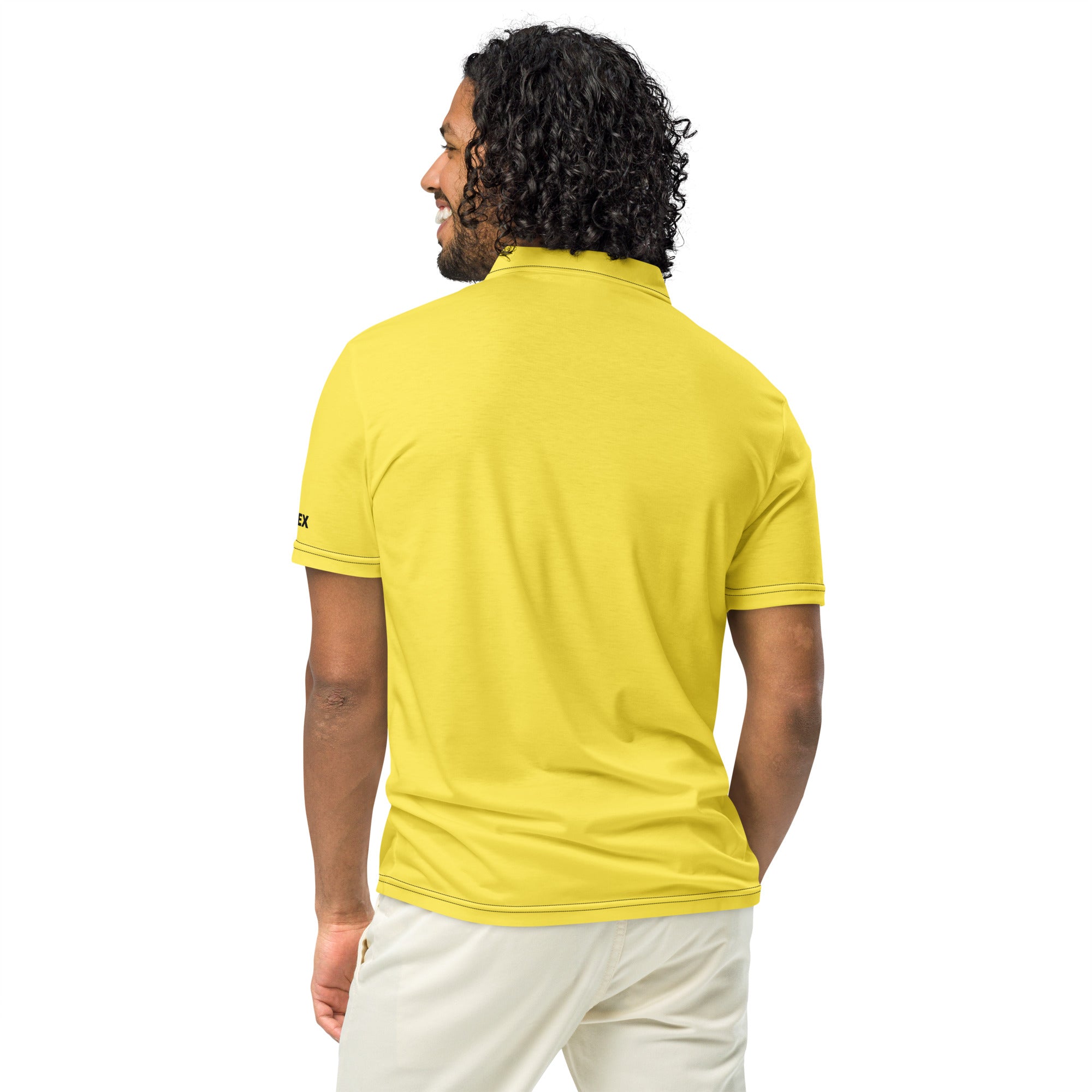 Polo Movenex cintré couleur jaune - Movenex