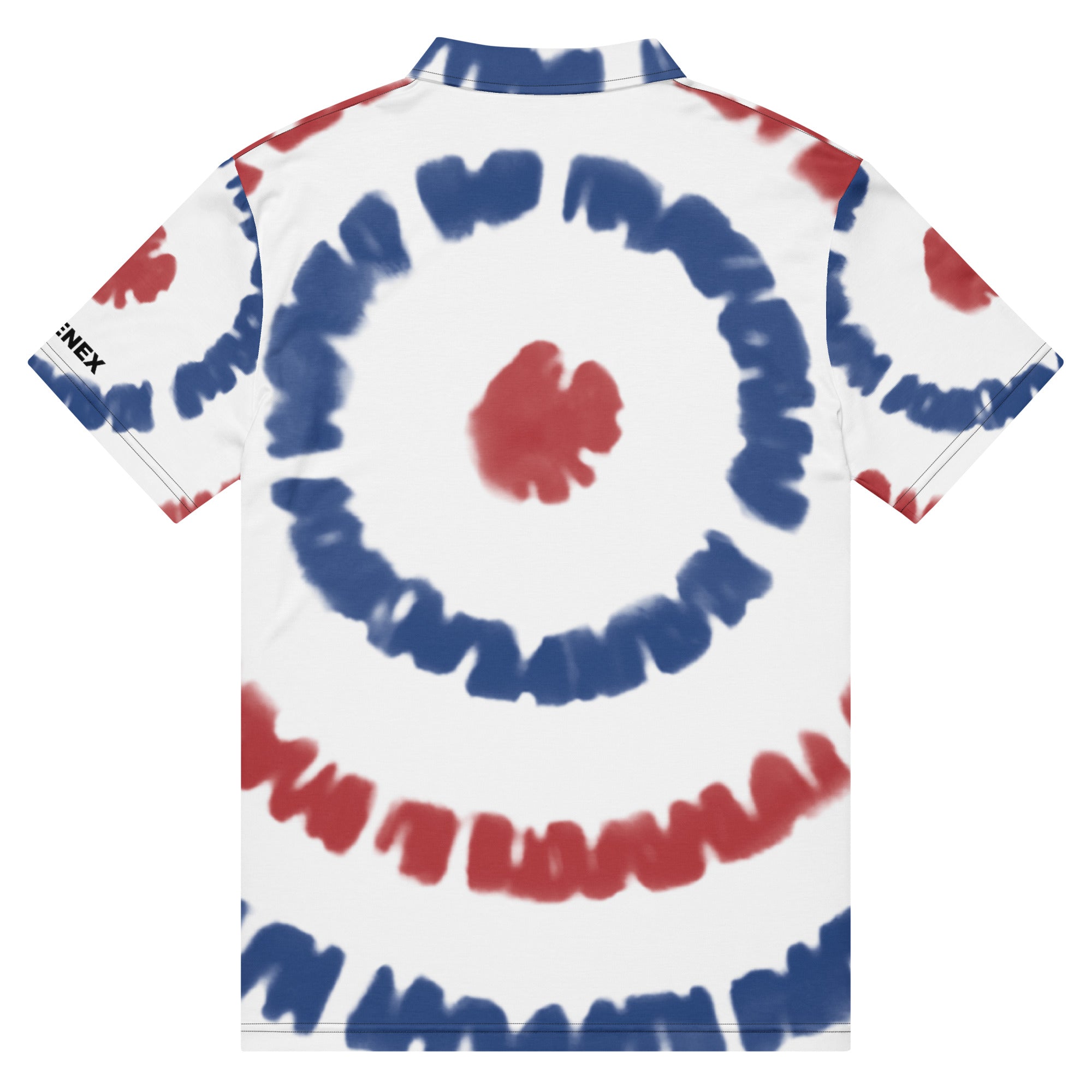 Polo Movenex cintré couleur bleu, blanc et rouge - Movenex