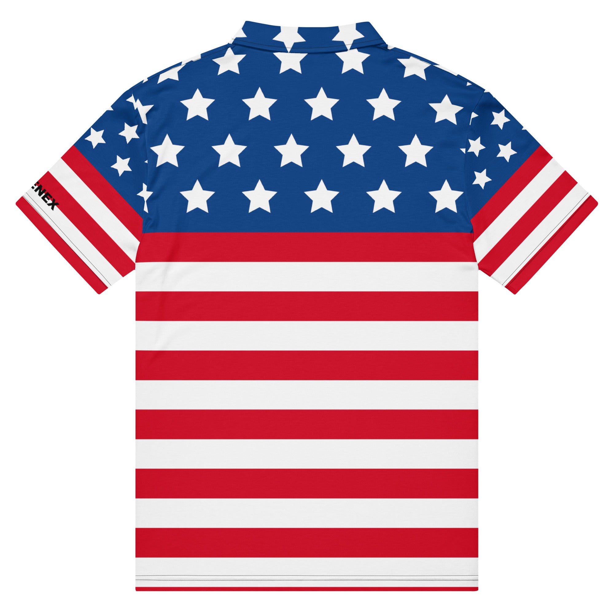 Polo Movenex cintré couleur drapeau américain - Movenex