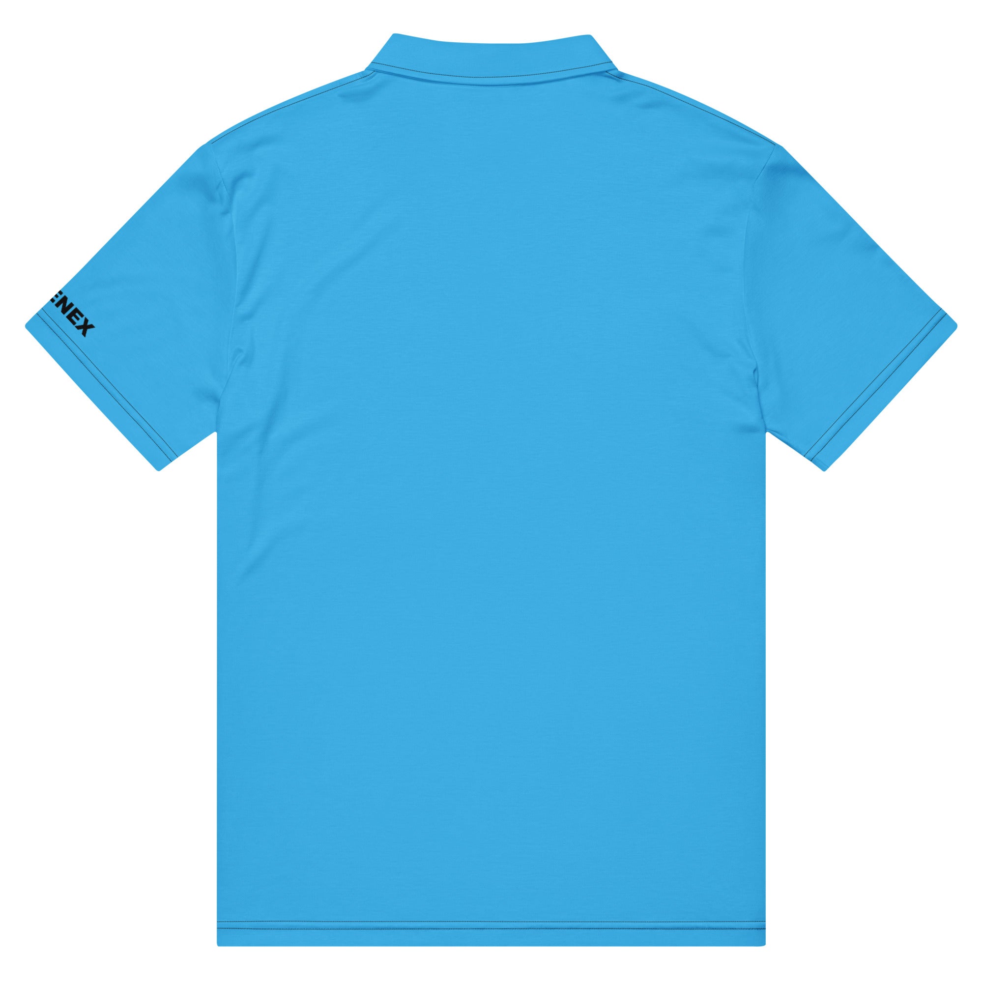 Polo Movenex cintré couleur bleu azur - Movenex