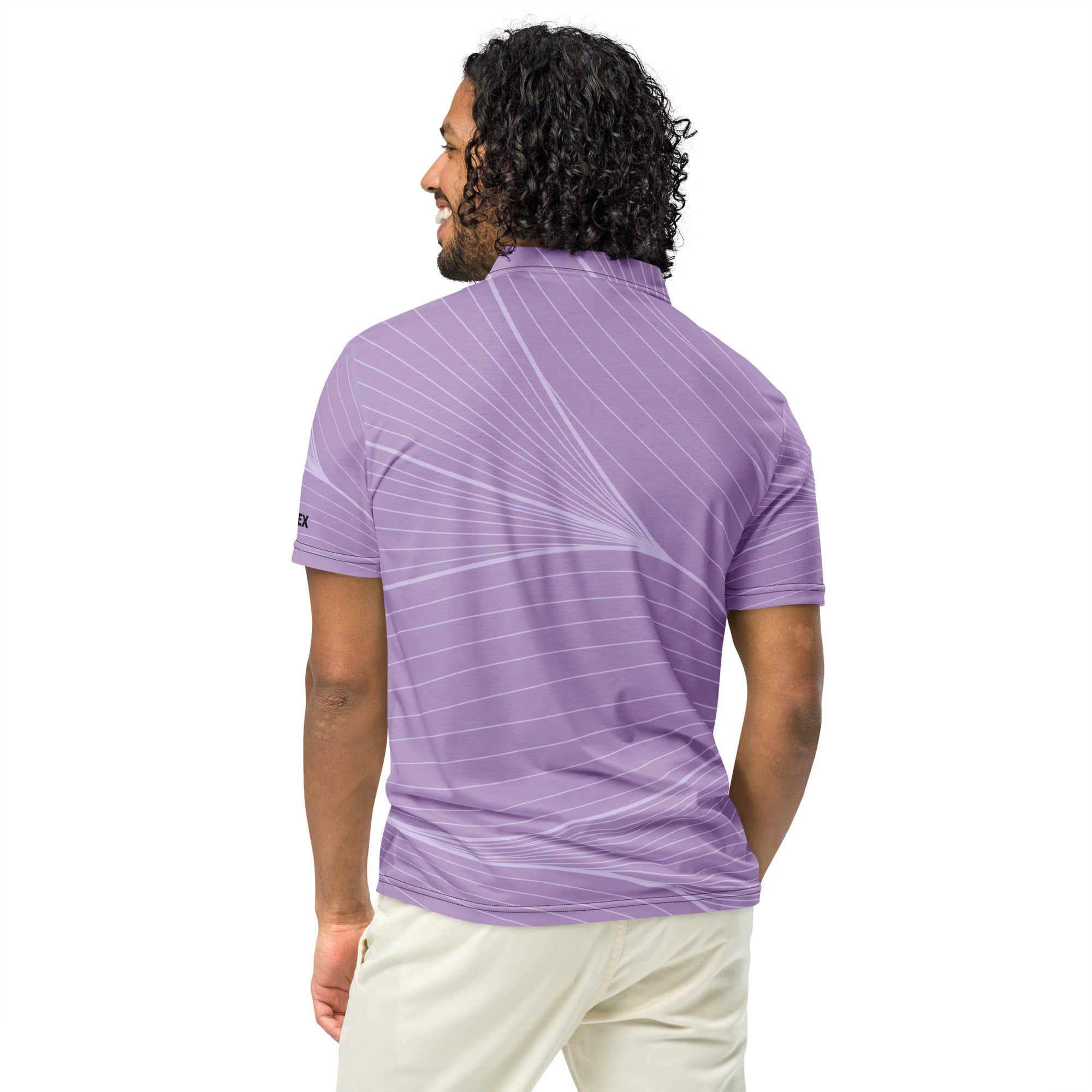 Polo Movenex cintré couleur violet - Movenex