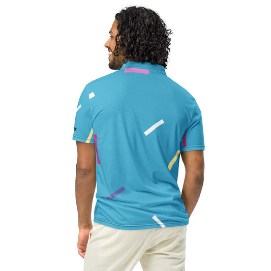 Polo Movenex cintré couleur bleu - Movenex