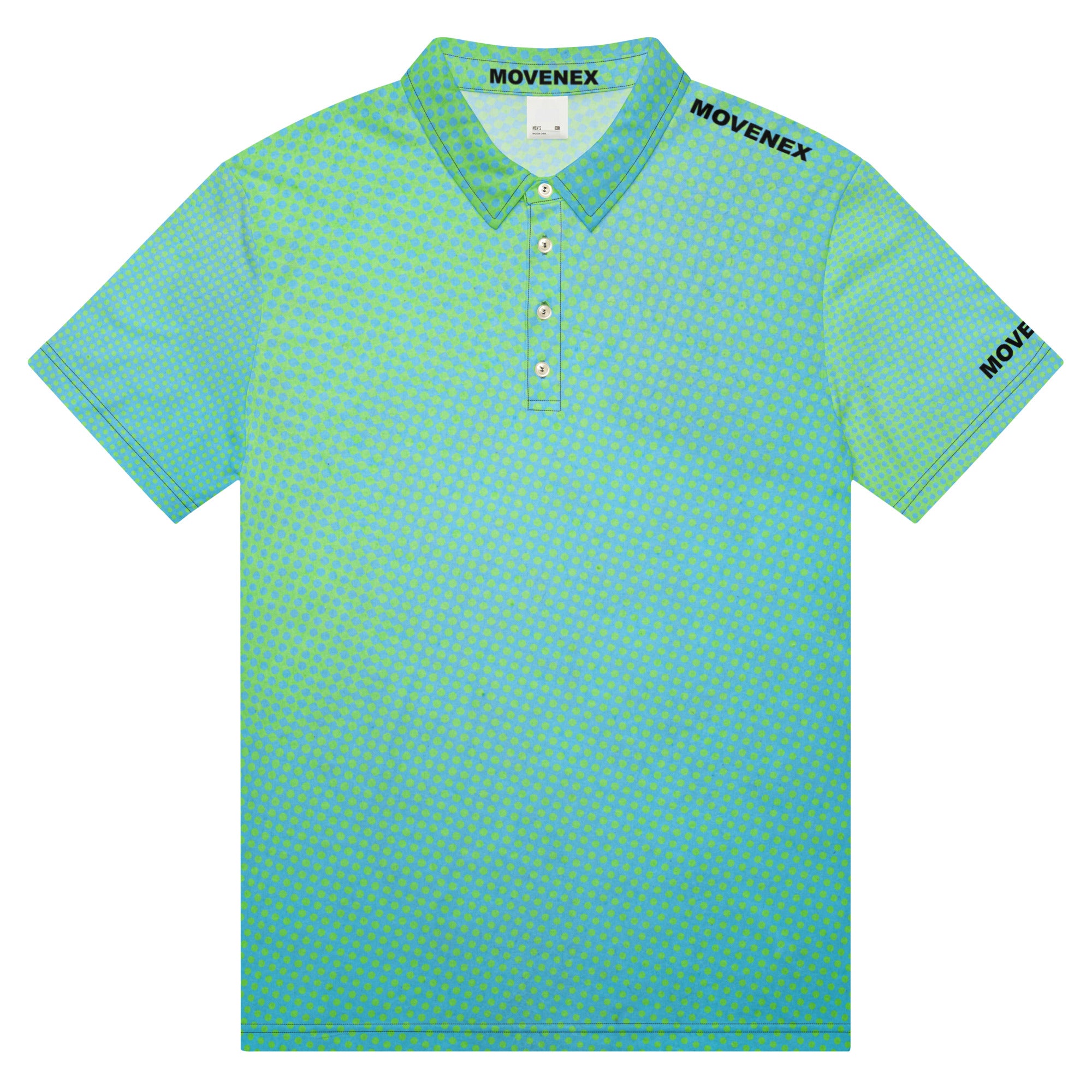 Polo Movenex cintré couleur vert - Movenex