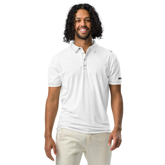 Polo Movenex cintré couleur blanc - Movenex
