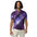 Polo Movenex cintré couleur violet à carreaux - Movenex