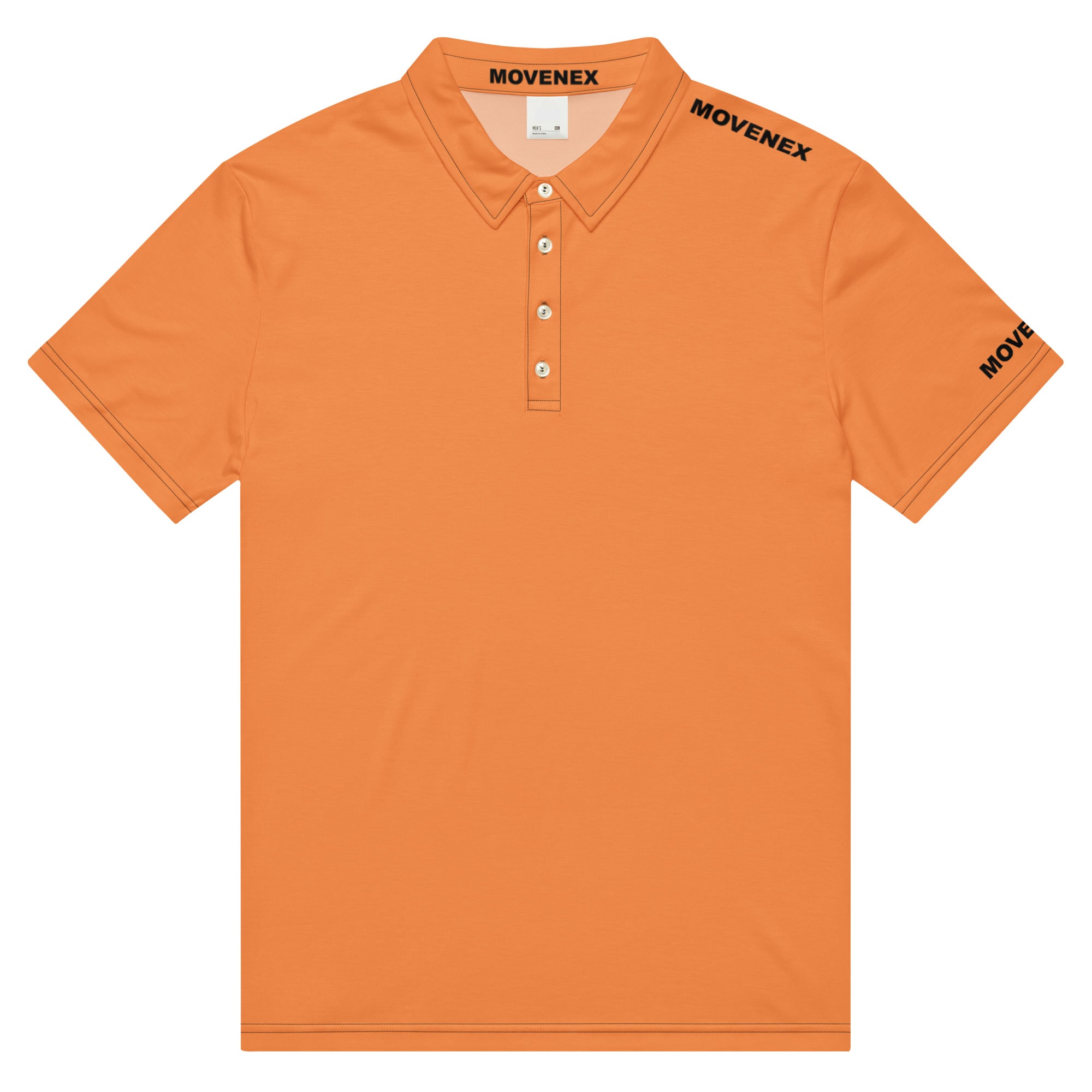 Polo Movenex cintré couleur orange - Movenex