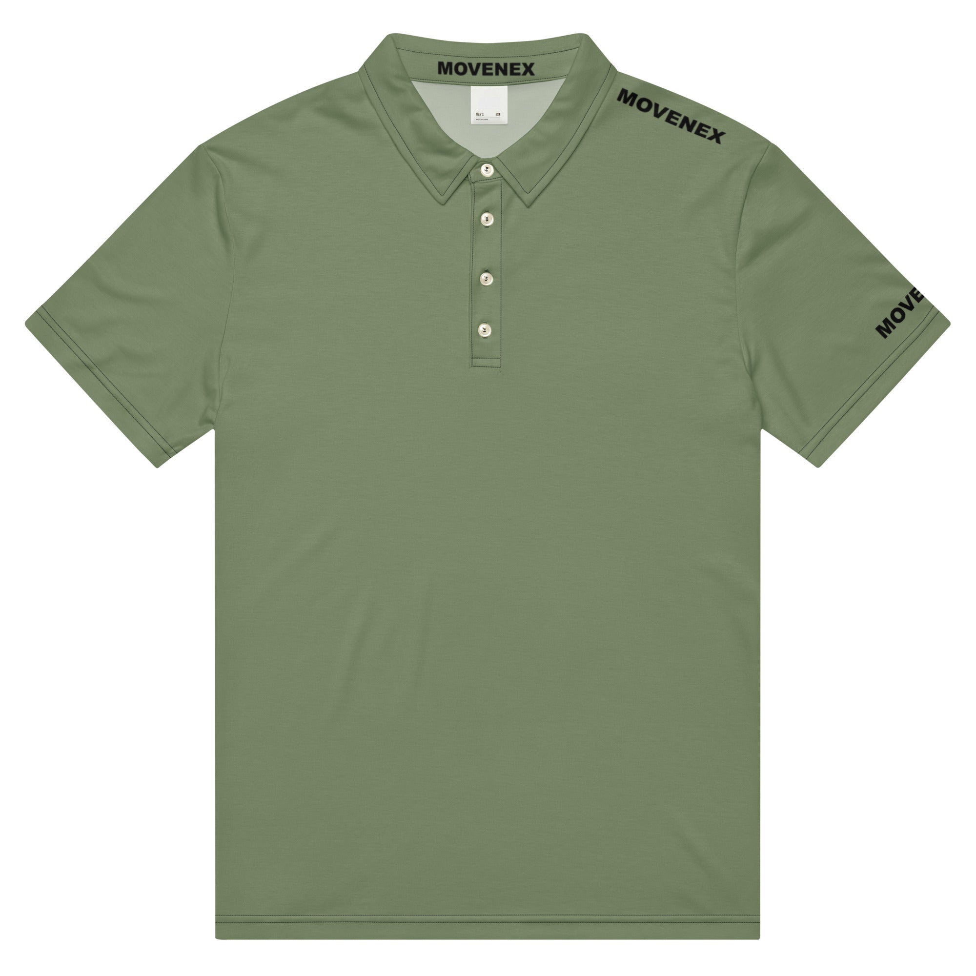 Polo Movenex cintré couleur vert - Movenex