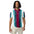 Polo Movenex cintré couleur rayées blanc, vert et bordeaux - Movenex