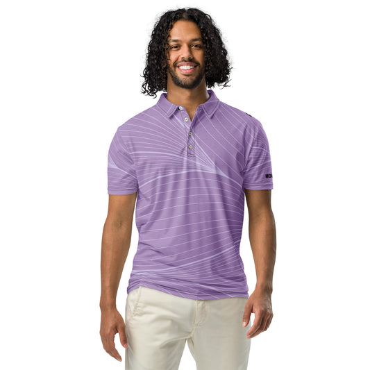 Polo Movenex cintré couleur violet - Movenex