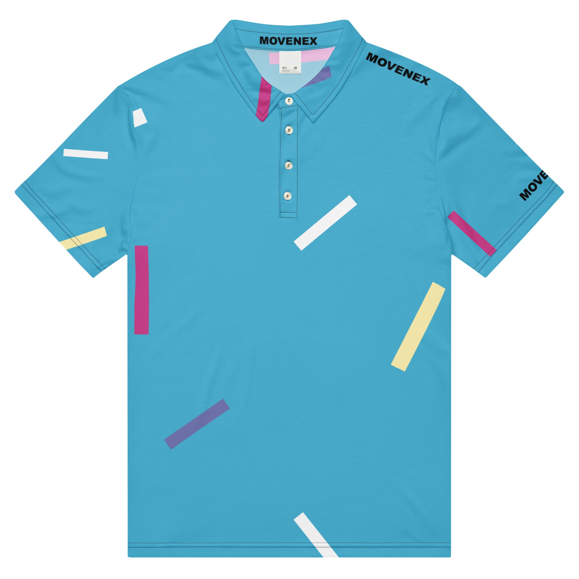 Polo Movenex cintré couleur bleu - Movenex