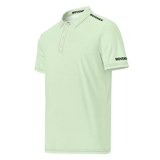 Polo Movenex cintré couleur vert clair - Movenex