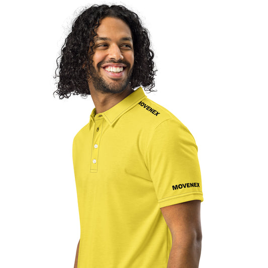 Polo Movenex cintré couleur jaune - Movenex