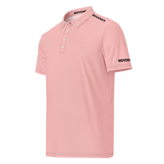Polo Movenex cintré couleur rose - Movenex