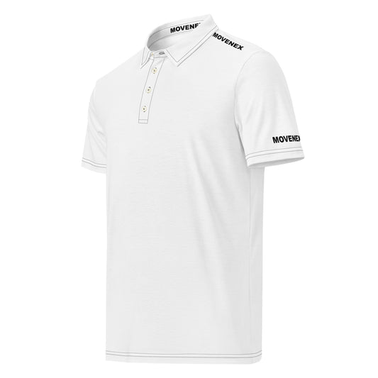 Polo Movenex cintré couleur blanc - Movenex