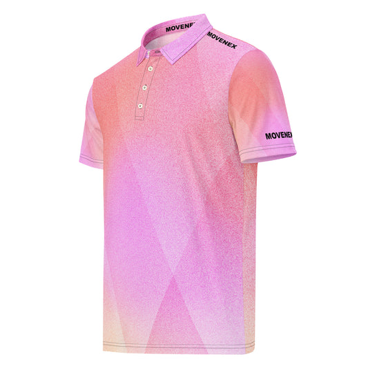 Polo Movenex cintré couleur rose - Movenex