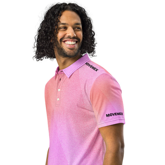 Polo Movenex cintré couleur rose - Movenex