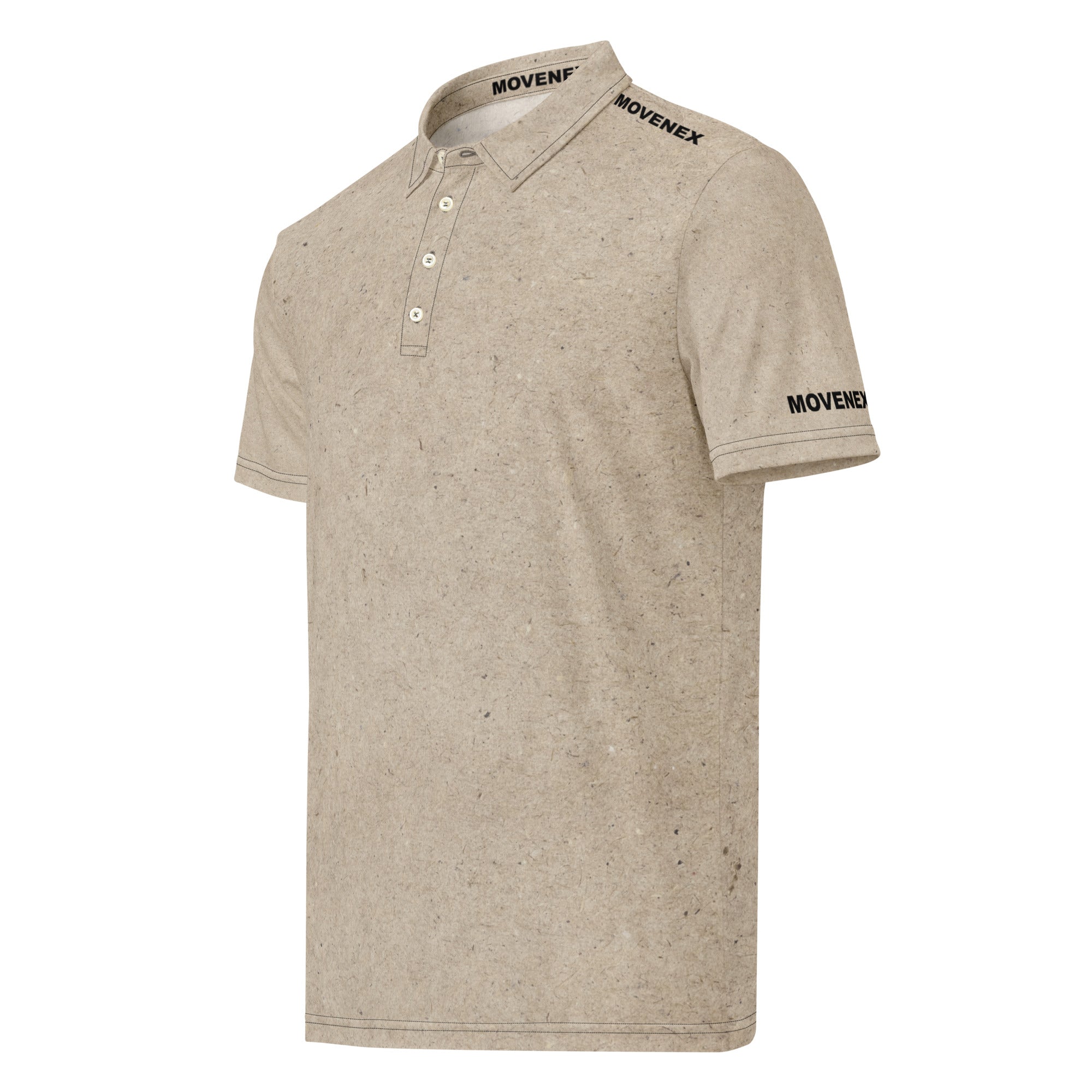 Polo Movenex cintré couleur beige - Movenex