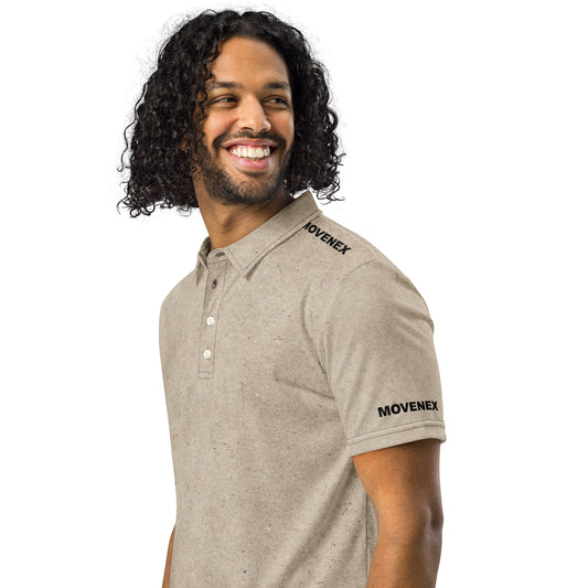 Polo Movenex cintré couleur beige - Movenex