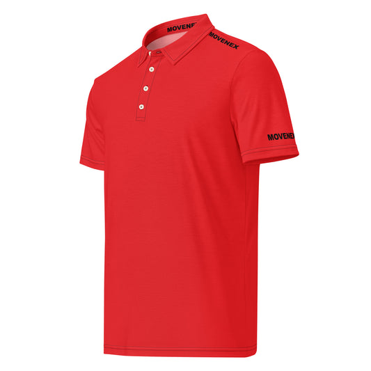 Polo Movenex cintré couleur rouge - Movenex