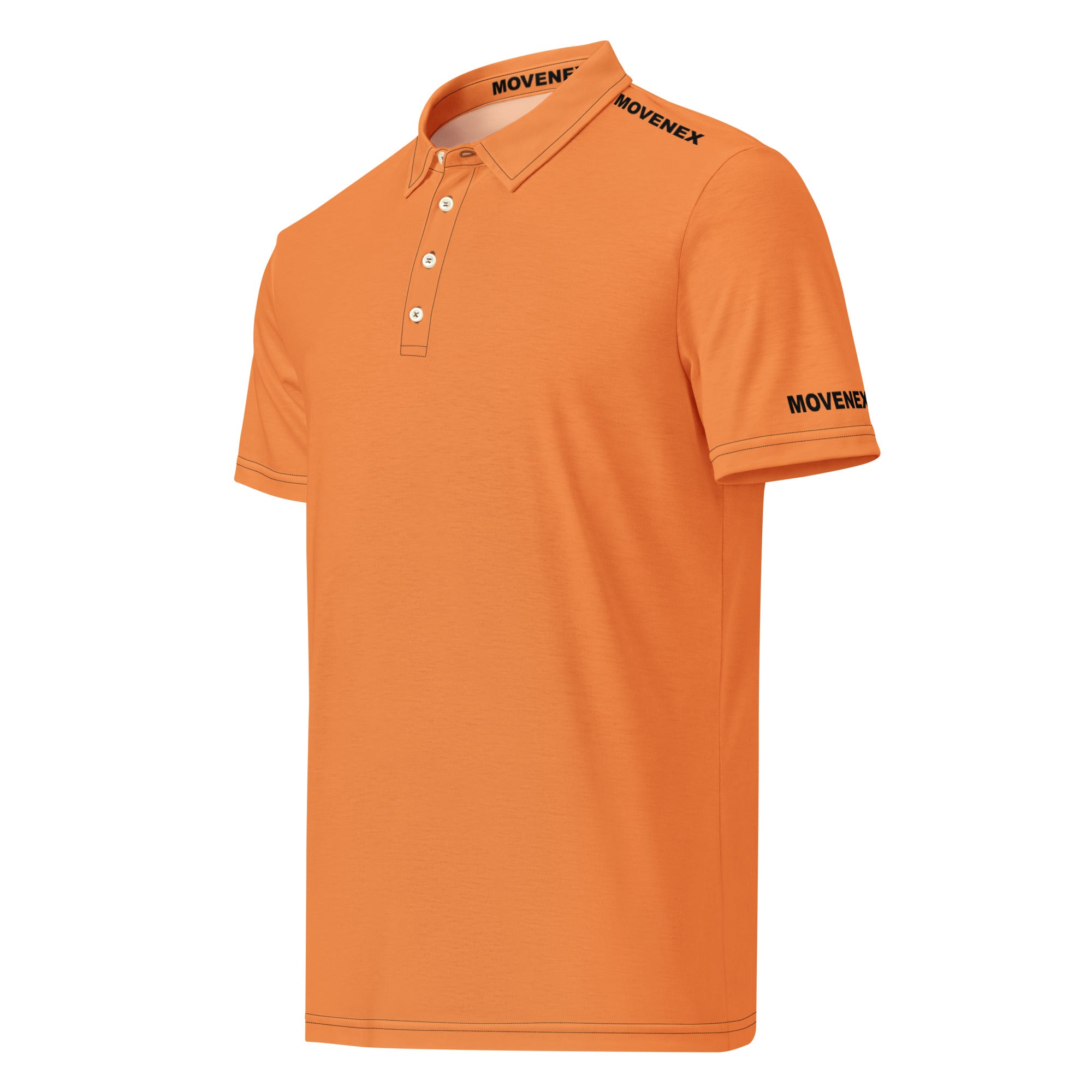 Polo Movenex cintré couleur orange - Movenex