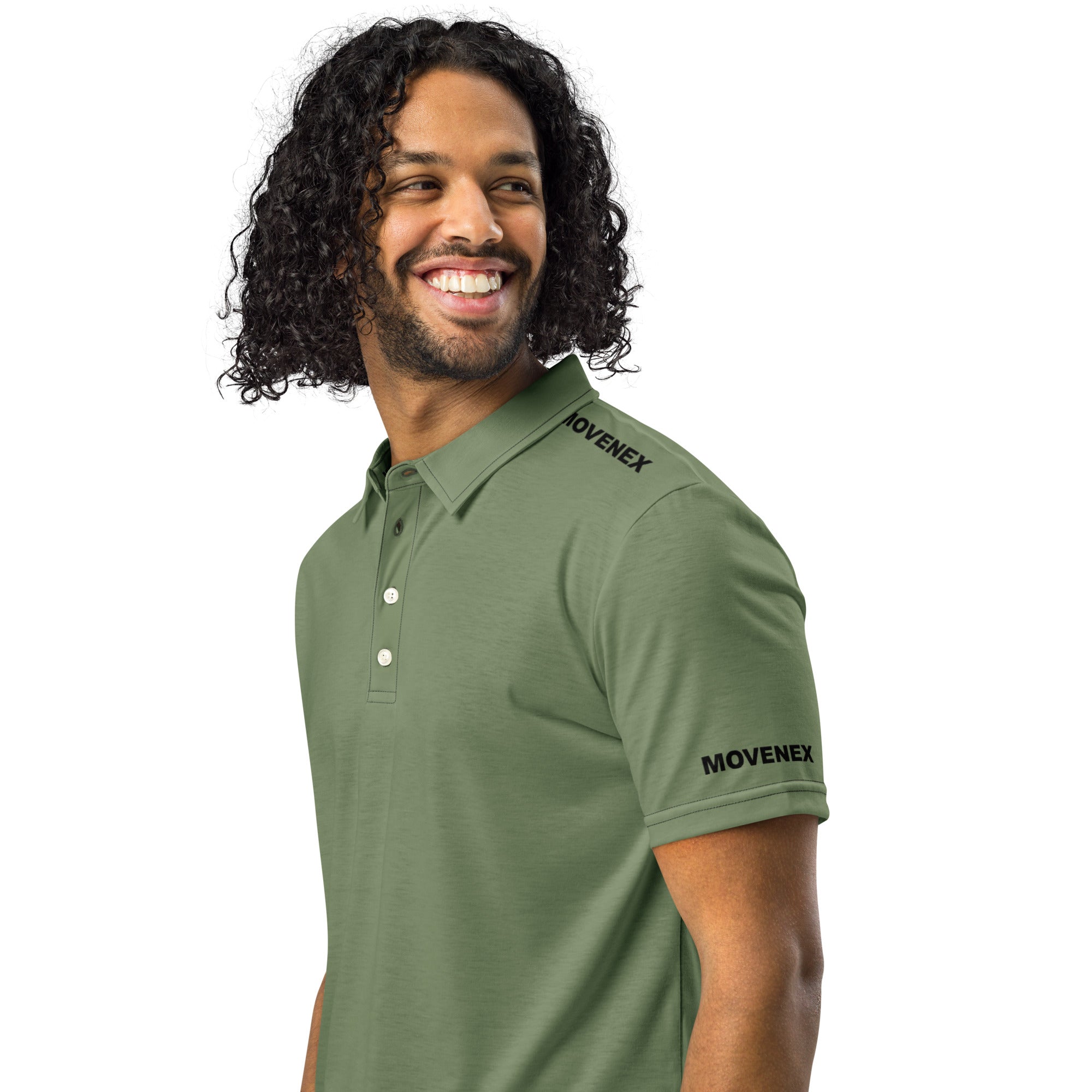 Polo Movenex cintré couleur vert - Movenex