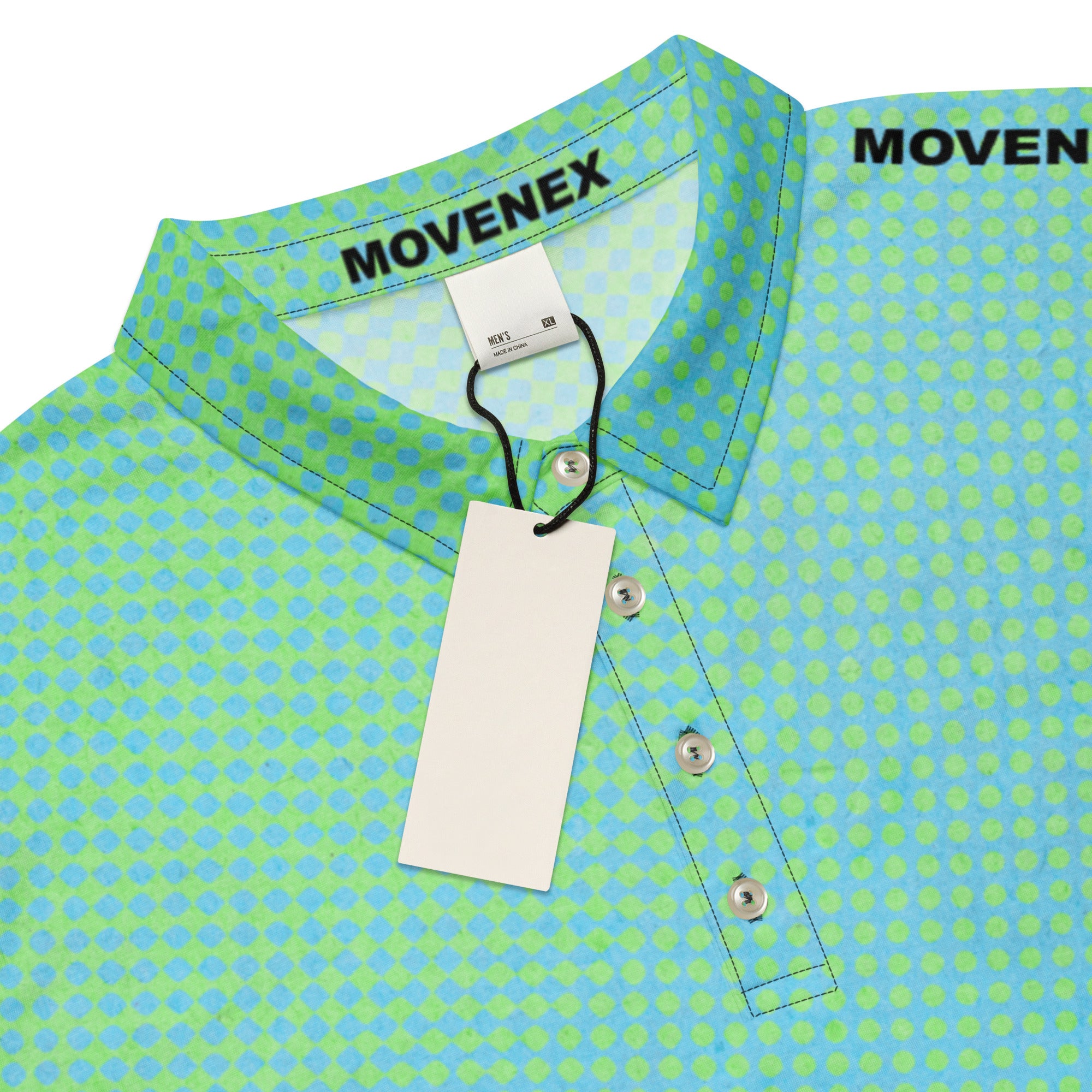 Polo Movenex cintré couleur vert - Movenex