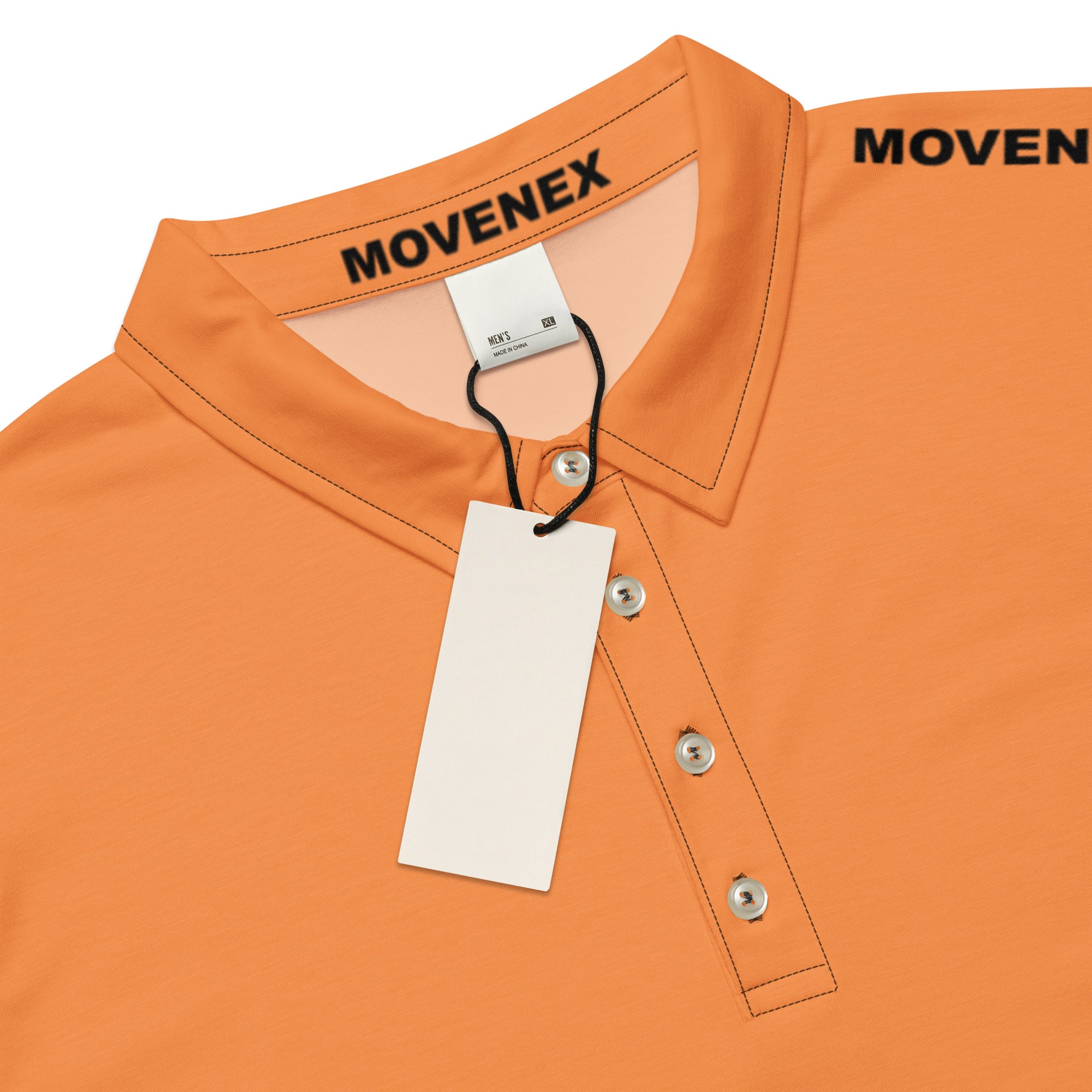 Polo Movenex cintré couleur orange - Movenex