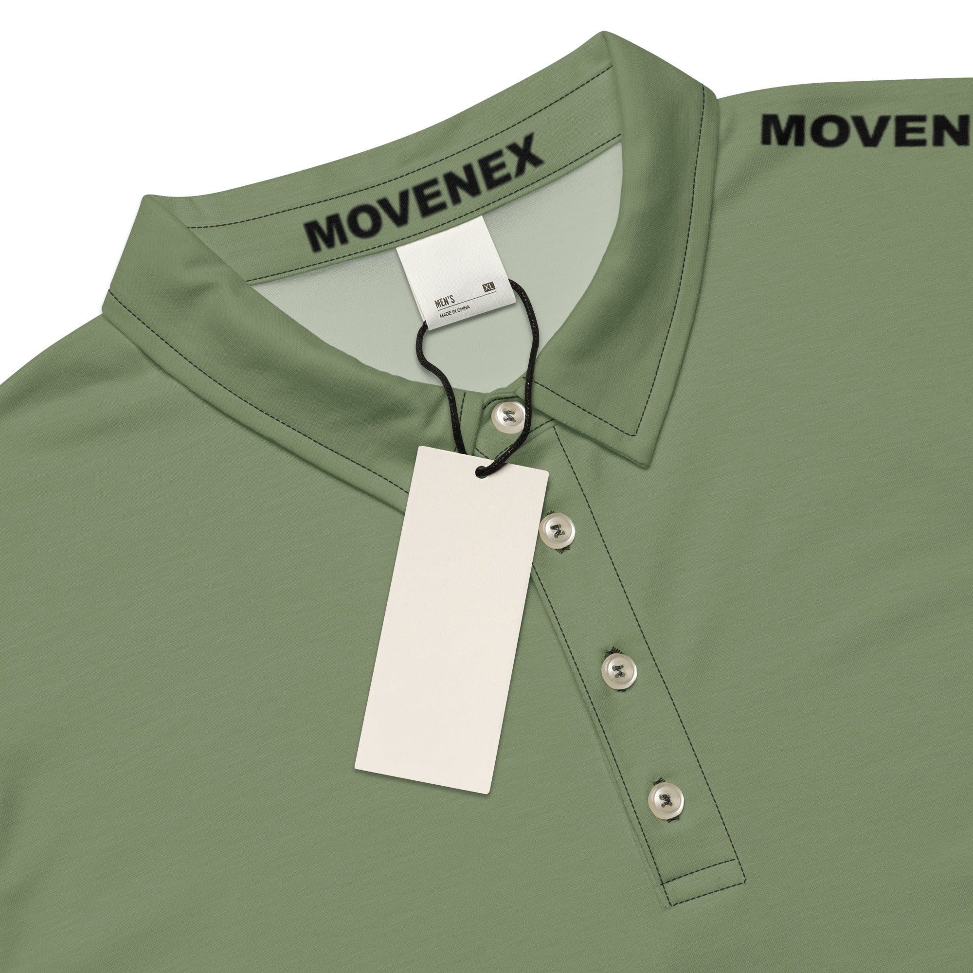 Polo Movenex cintré couleur vert - Movenex