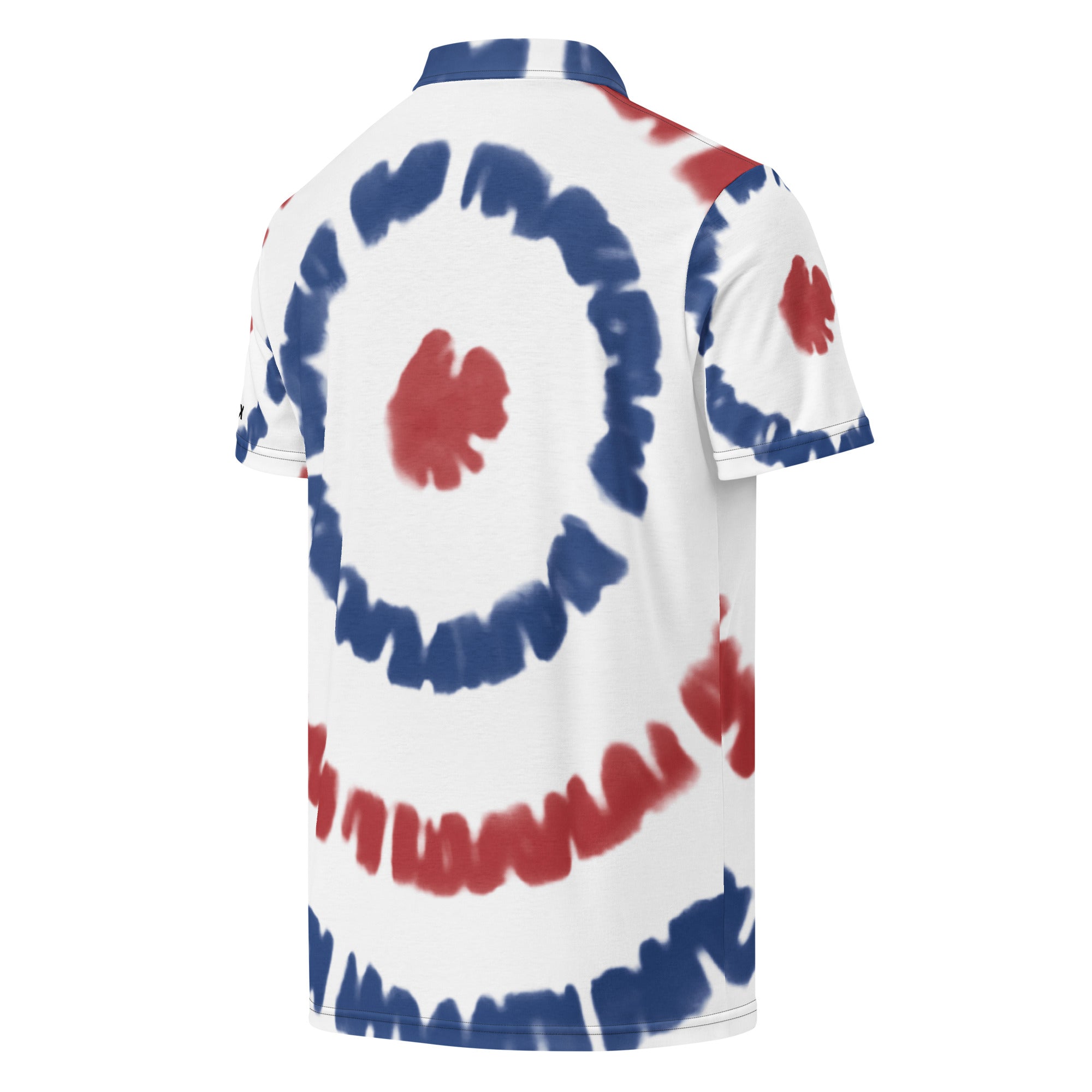 Polo Movenex cintré couleur bleu, blanc et rouge - Movenex