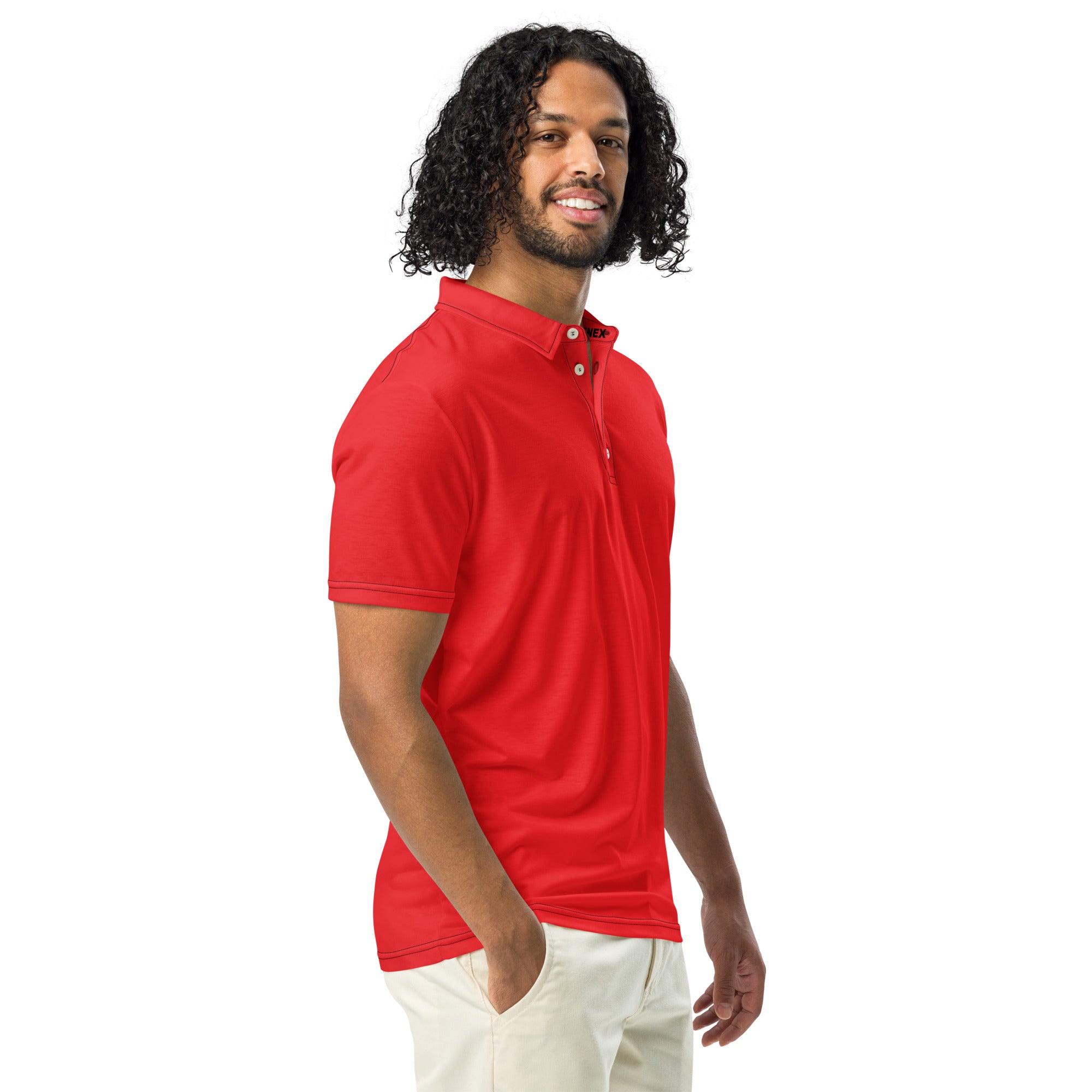 Polo Movenex cintré couleur rouge - Movenex