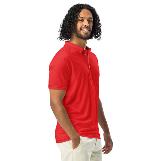 Polo Movenex cintré couleur rouge - Movenex