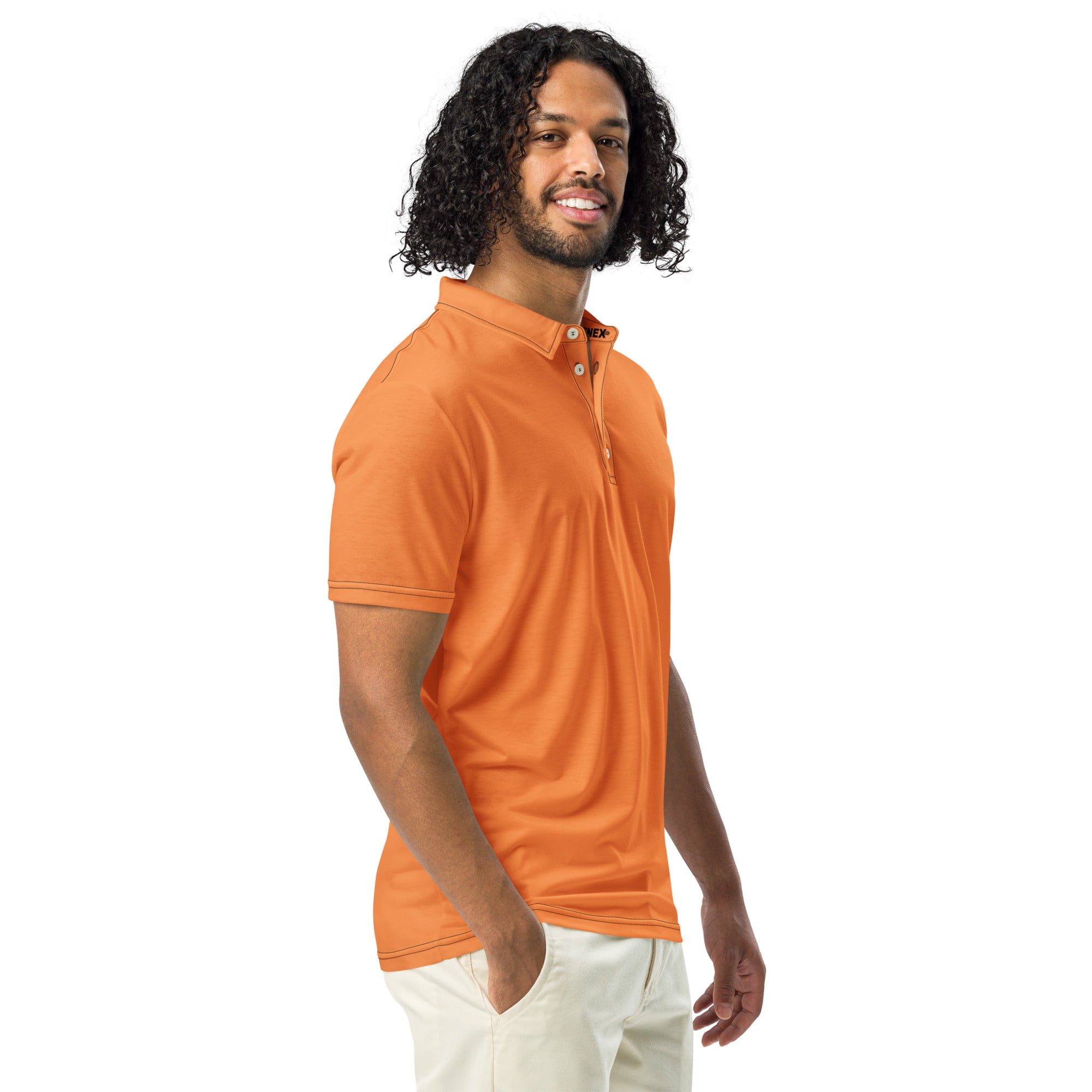 Polo Movenex cintré couleur orange - Movenex