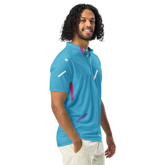 Polo Movenex cintré couleur bleu - Movenex