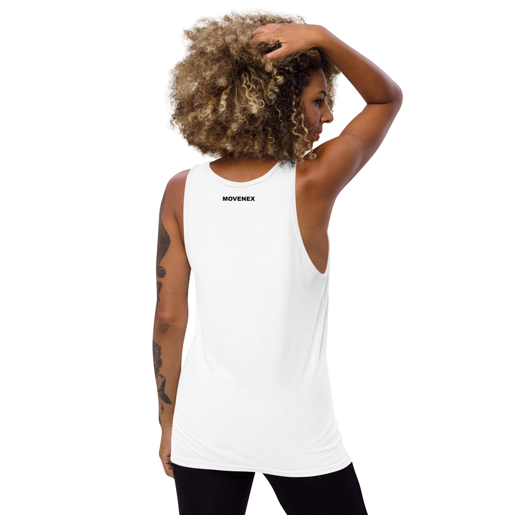 Débardeur Movenex de couleur blanc - Movenex