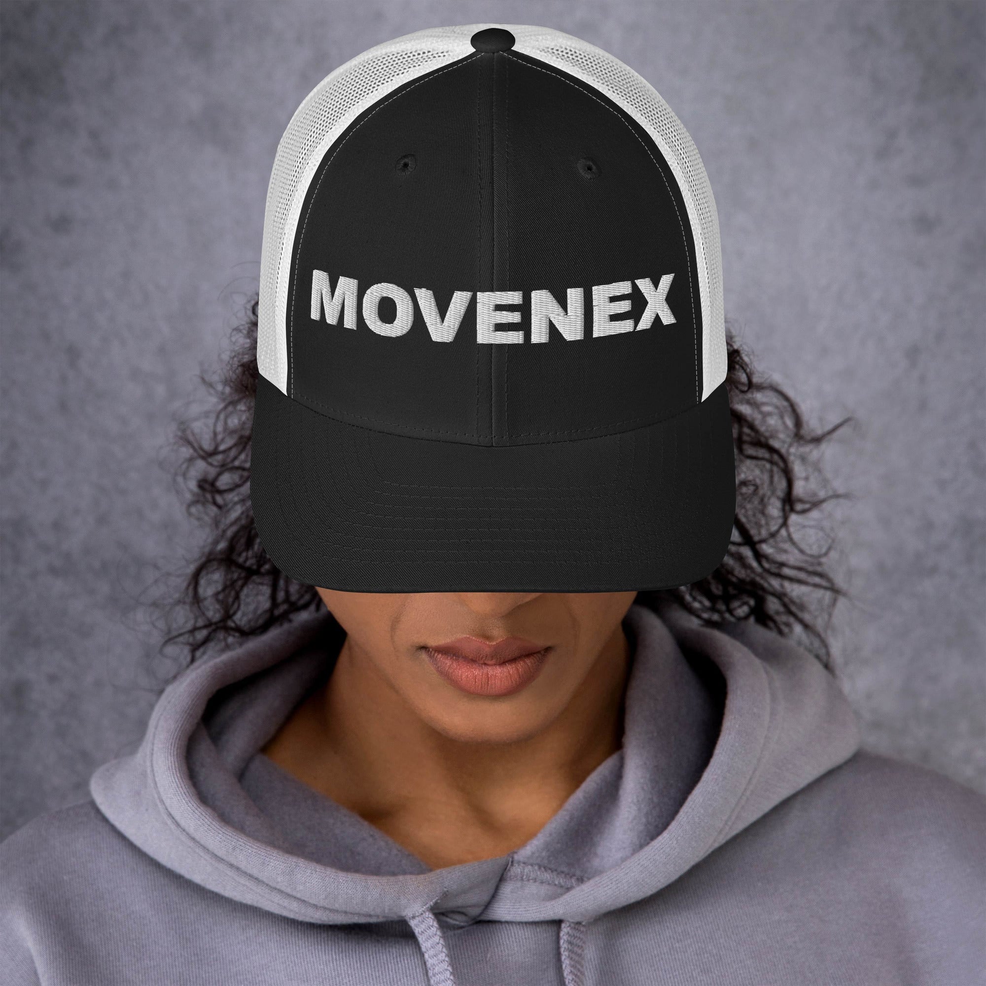 Casquette Movenex couleur noire et blanche - Movenex