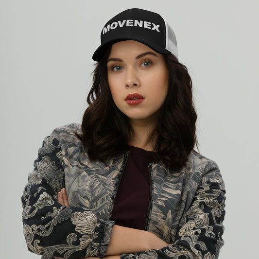 Casquette Movenex couleur noire et blanche - Movenex
