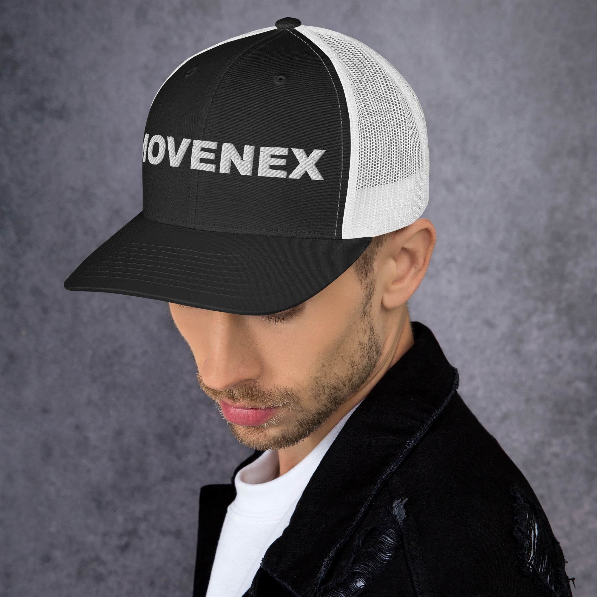 Casquette Movenex couleur noire et blanche - Movenex