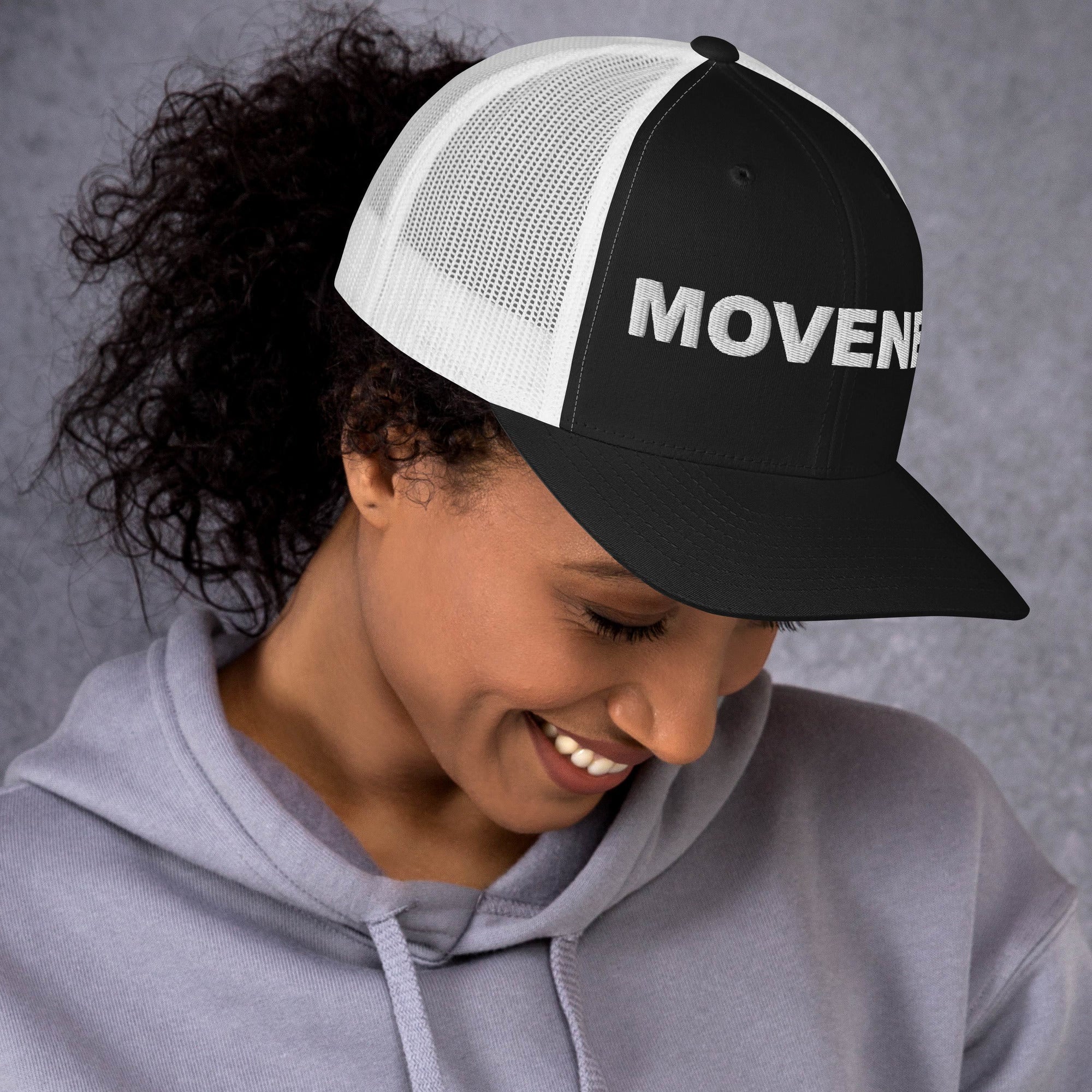 Casquette Movenex couleur noire et blanche - Movenex
