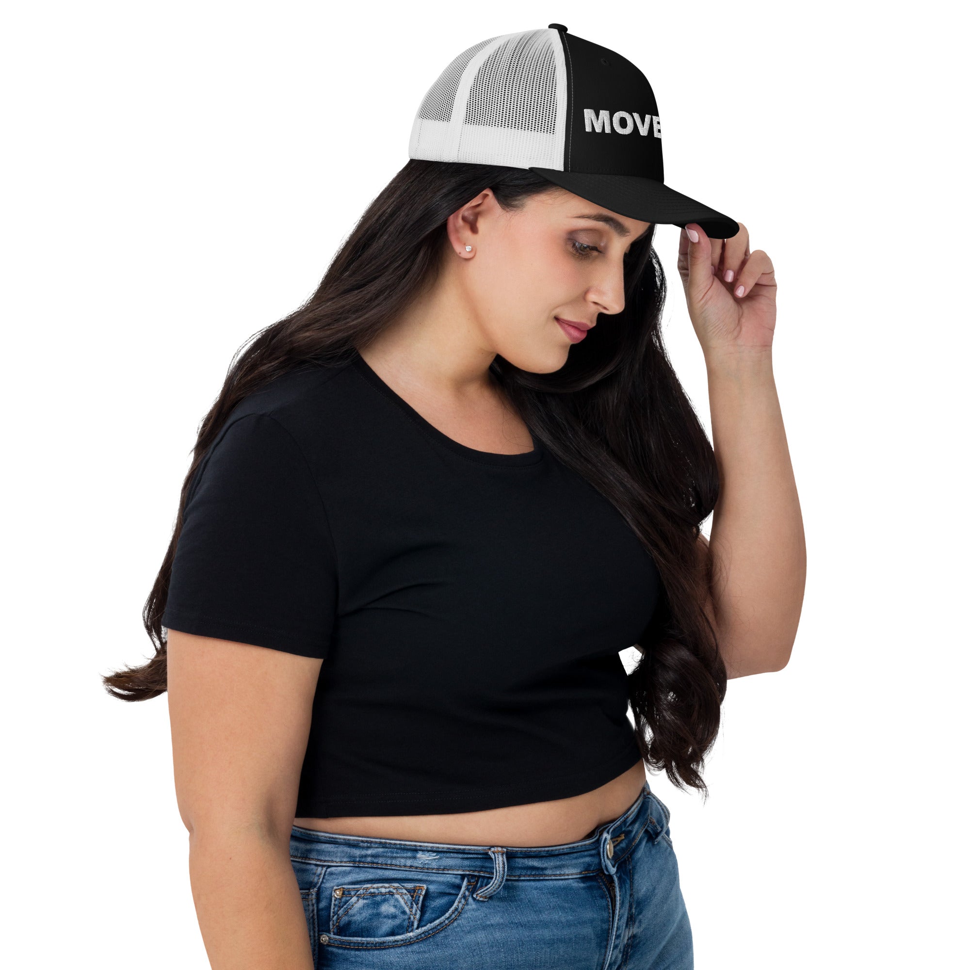 Casquette Movenex couleur noire et blanche - Movenex
