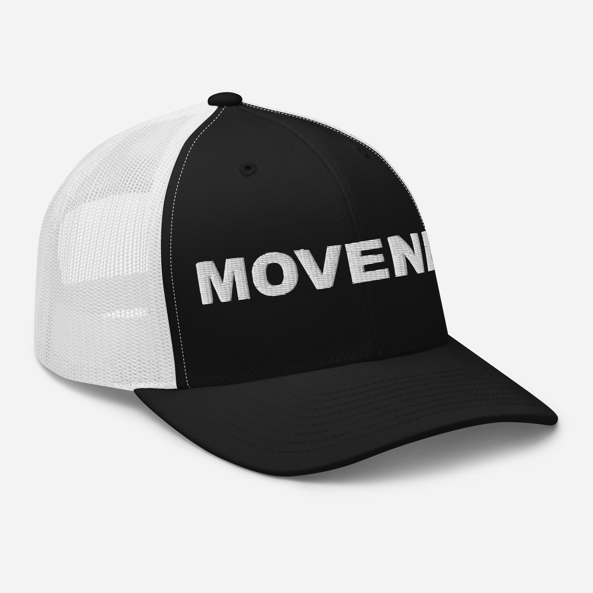 Casquette Movenex couleur noire et blanche - Movenex