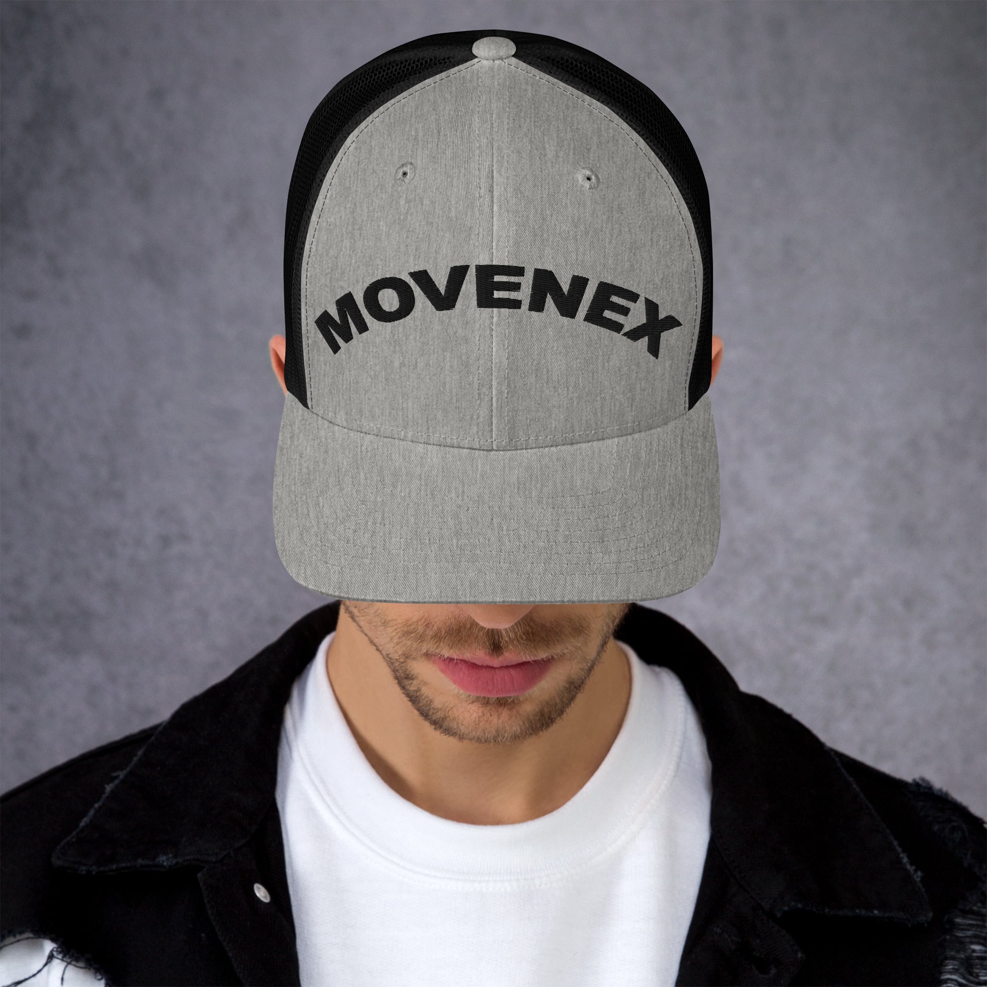 Casquette Movenex couleur grise et noire - Movenex