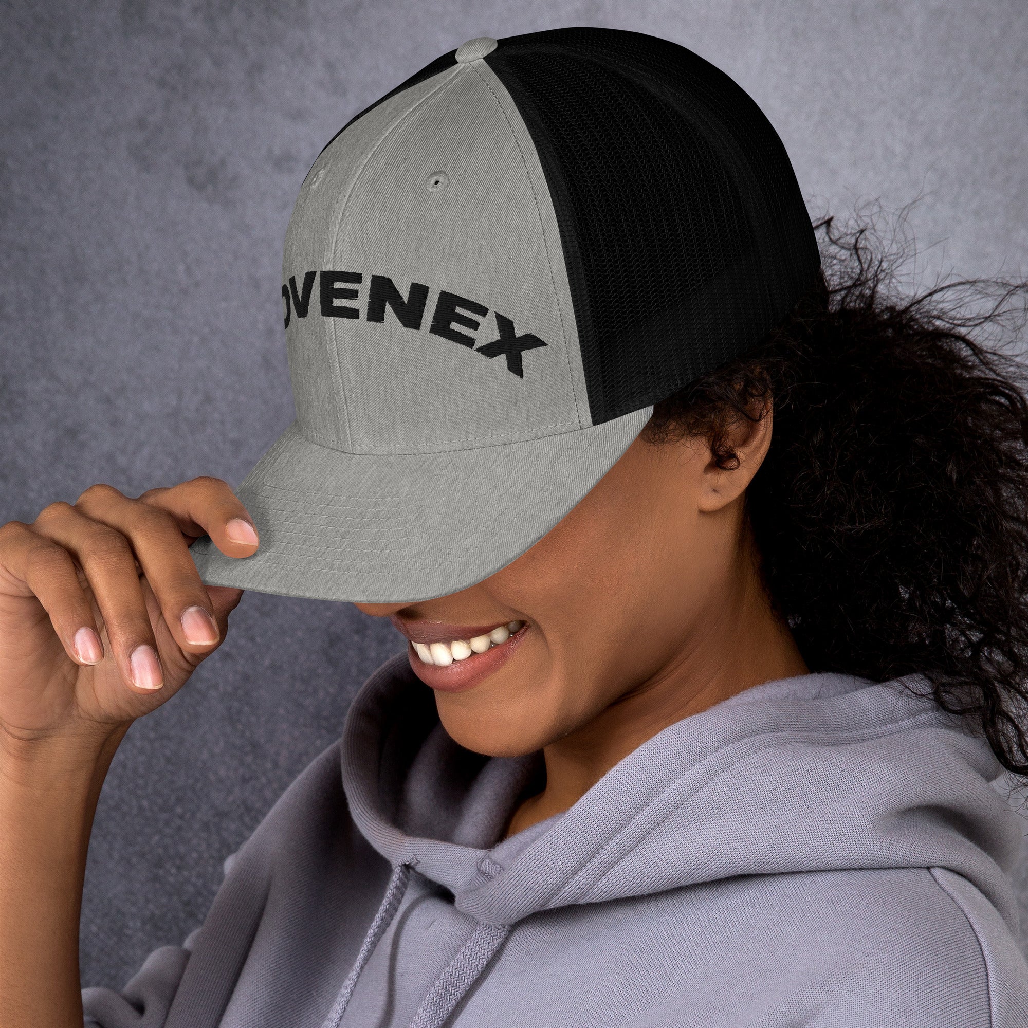 Casquette Movenex couleur grise et noire - Movenex