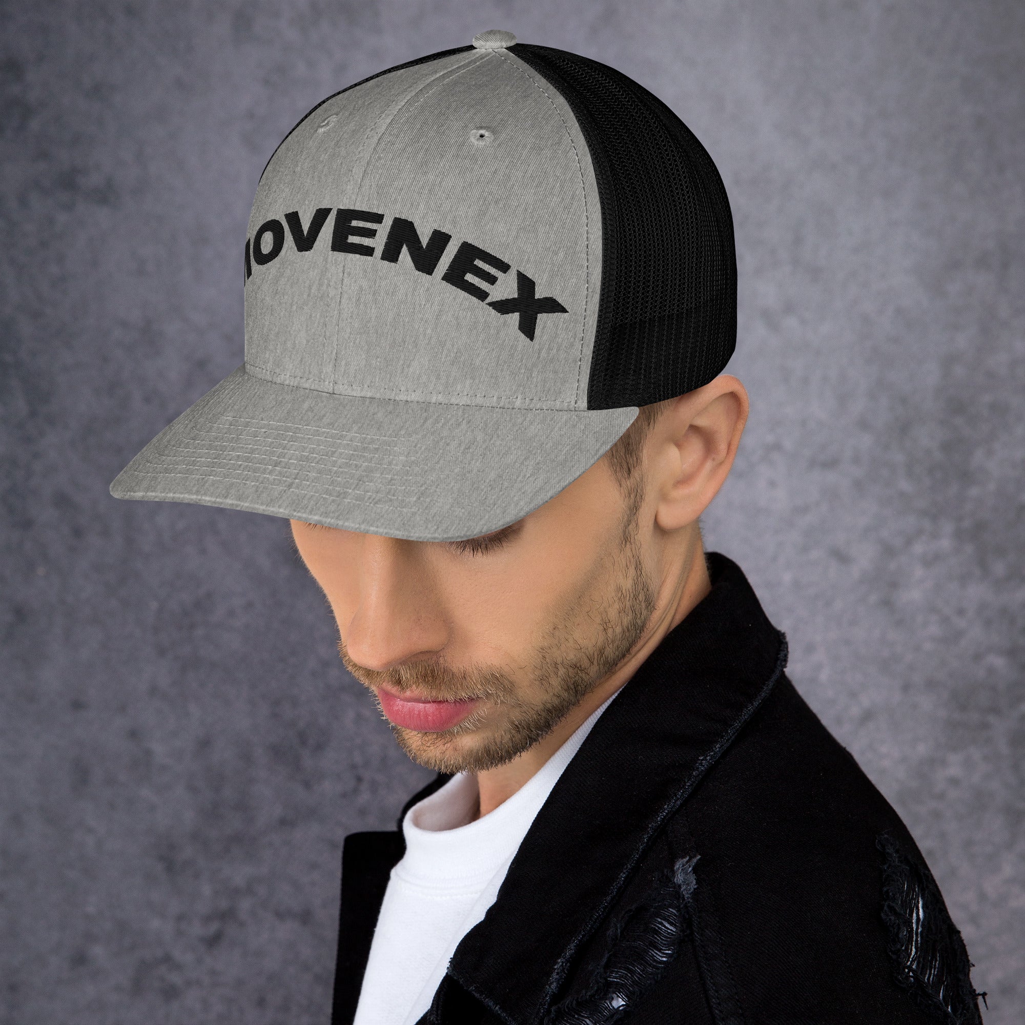 Casquette Movenex couleur grise et noire - Movenex