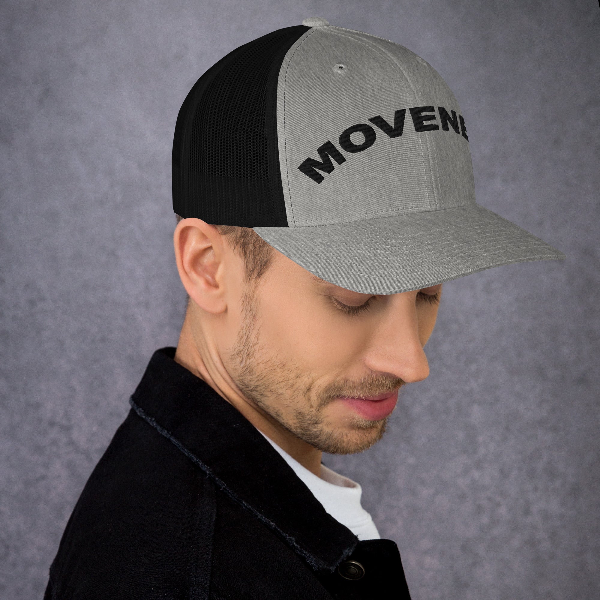 Casquette Movenex couleur grise et noire - Movenex