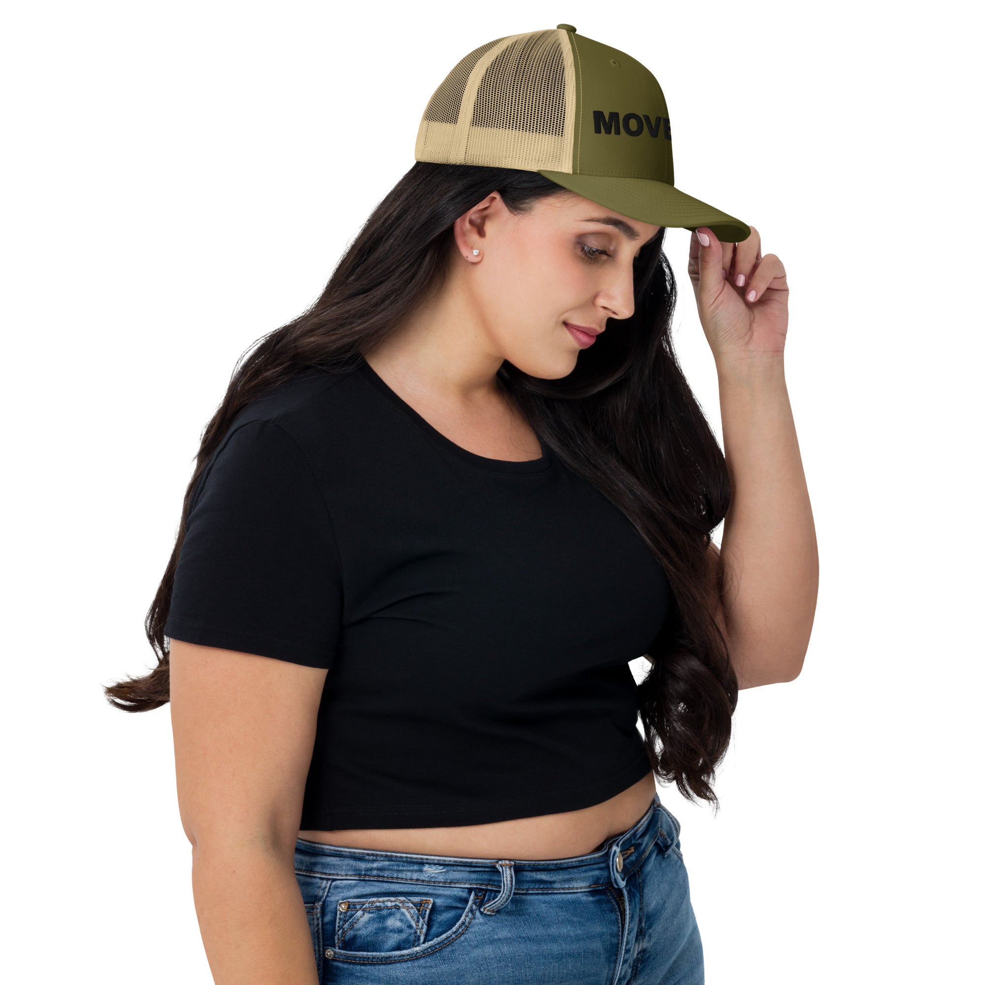 Casquette Movenex couleur verte et beige - Movenex