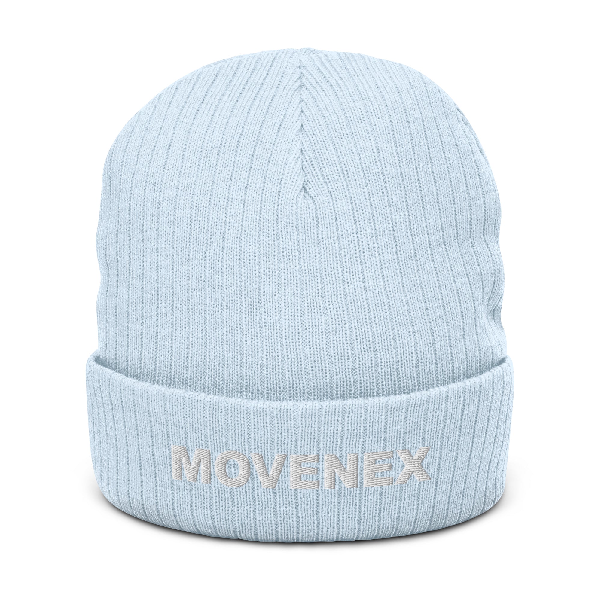 Bonnet à revers Movenex couleur bleu clair - Movenex