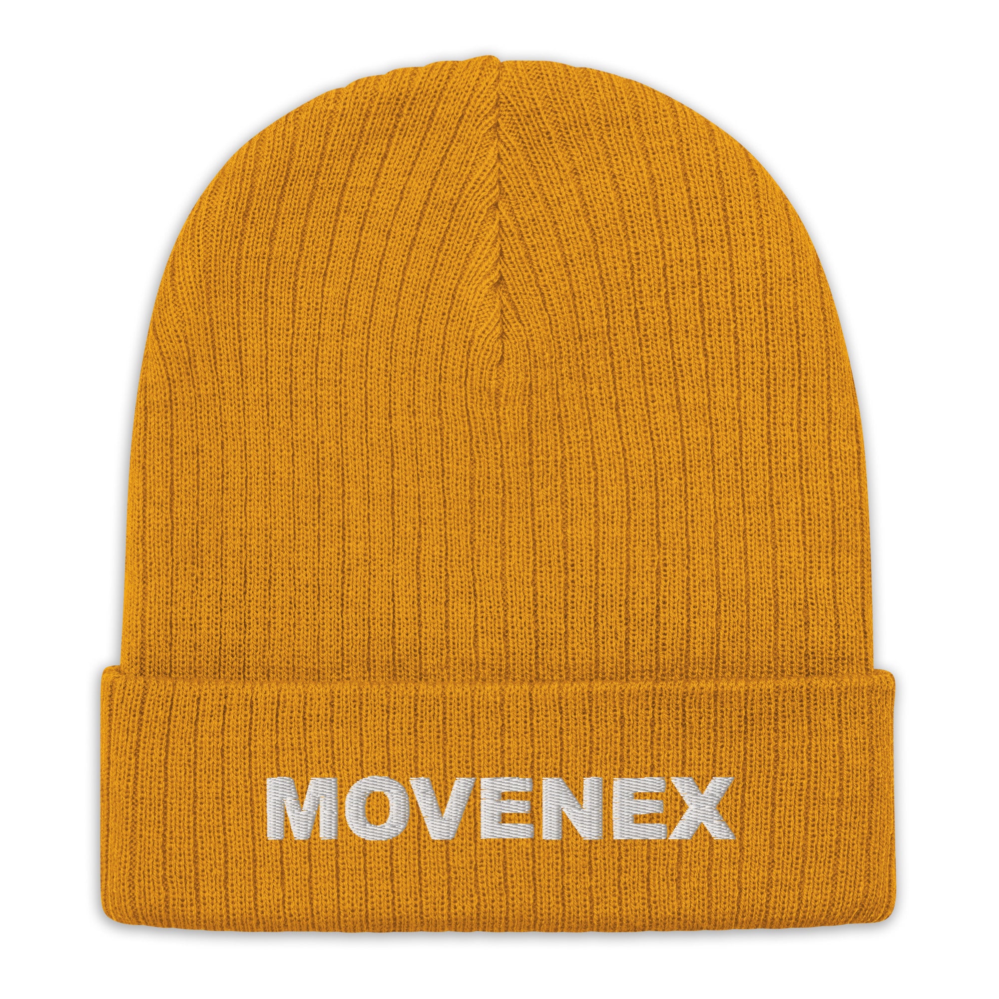Bonnet à revers Movenex couleur jaune orangé - Movenex
